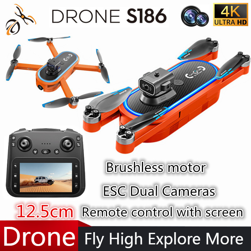 Drone Controller Screen - Drone 2025 S186 Profesional 4K HD