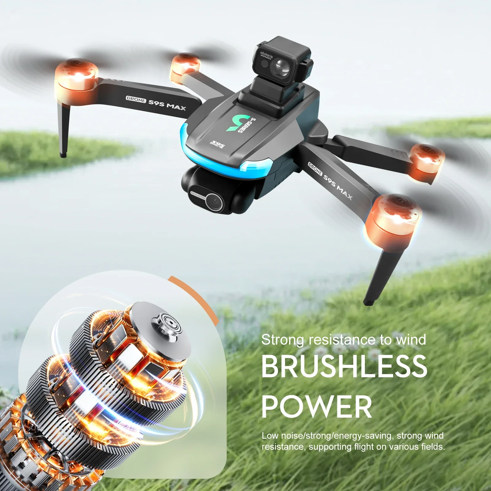 Drone MINI S9S MAX Baru 4K 2 S - Drone Controller Screen ulasan dan harga