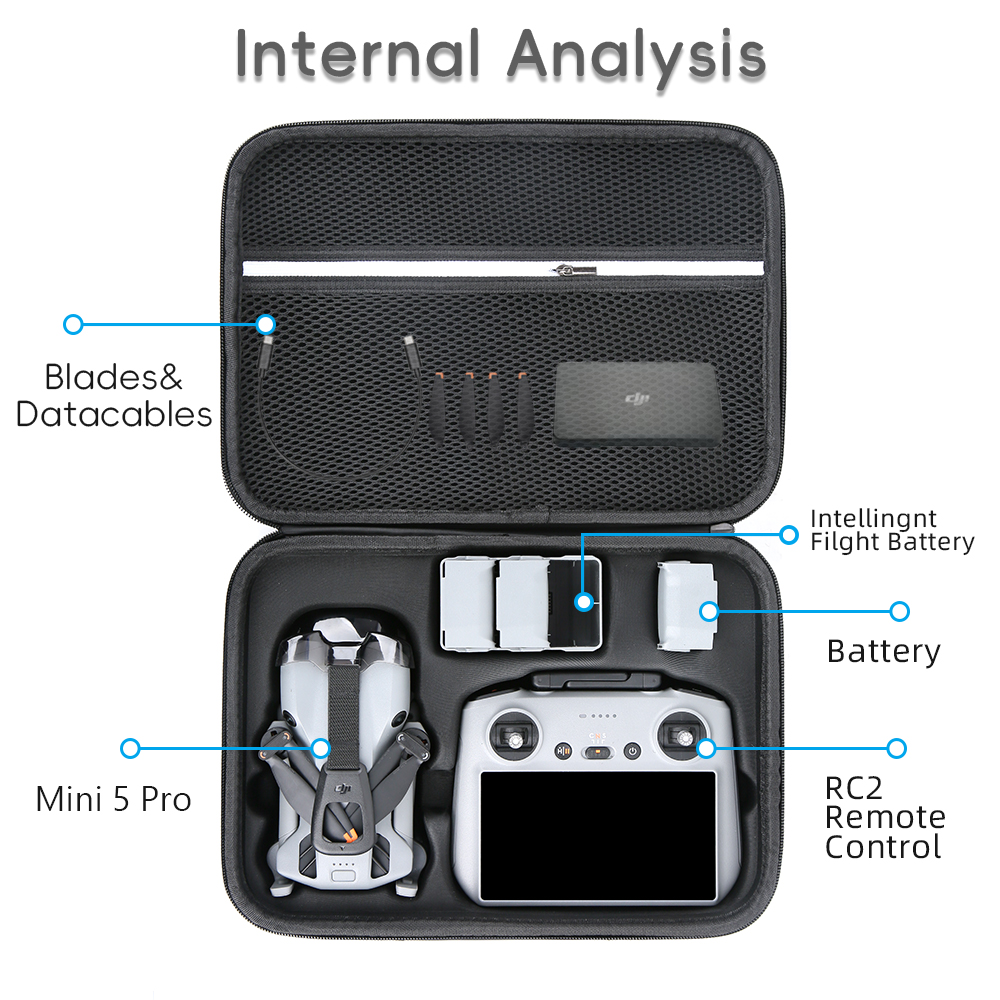 Untuk Mini 5 Pro Case Tas Peny - Drone Controller Hood ulasan dan harga