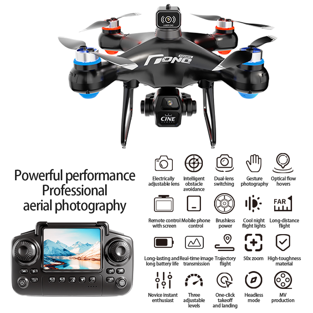 E55 Drone Kontrol Layar Udara  - Drone Controller Screen ulasan dan harga